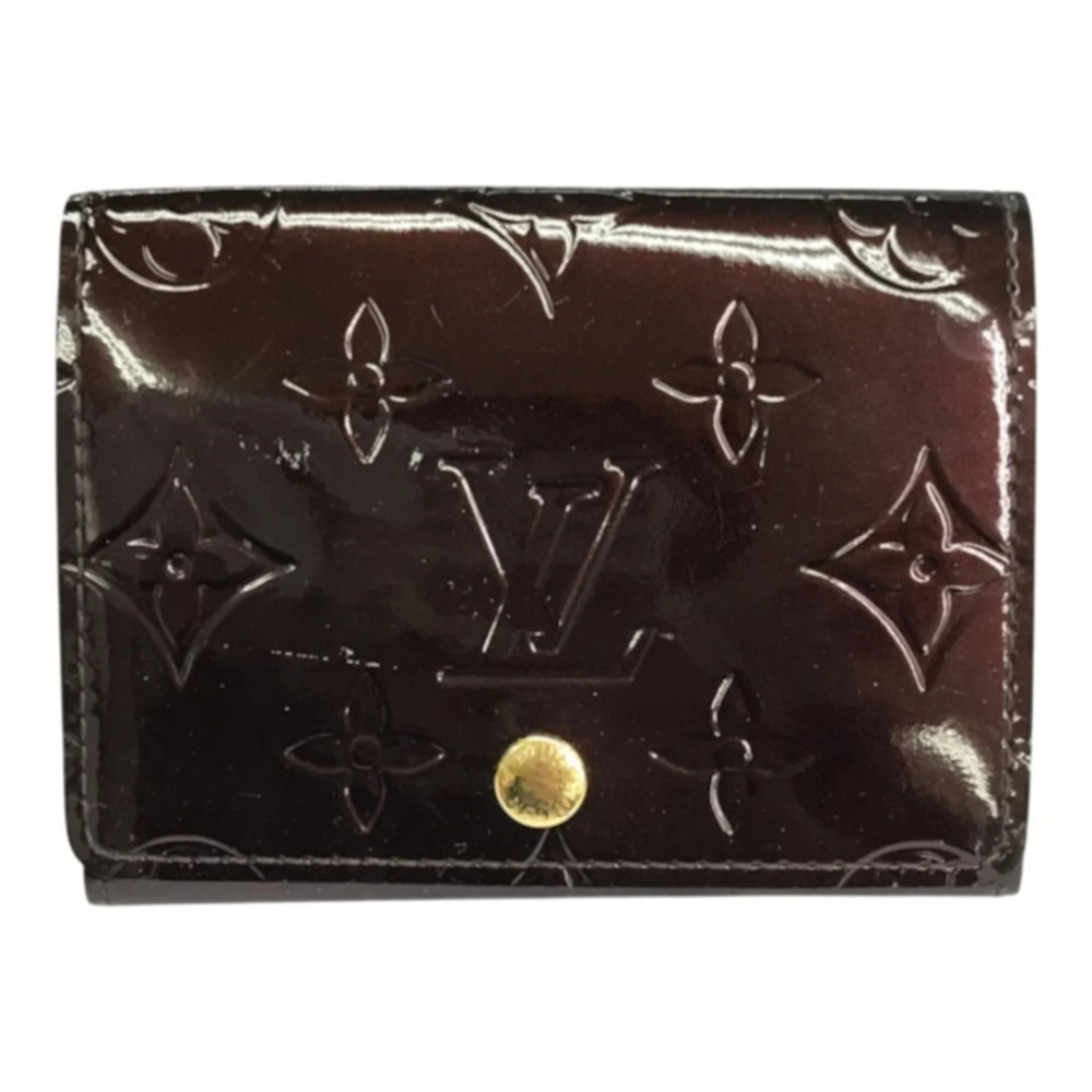 LOUIS VUITTON Louis Vuitton Vernis Enveloppe Carte de Visite Business Card Ho...